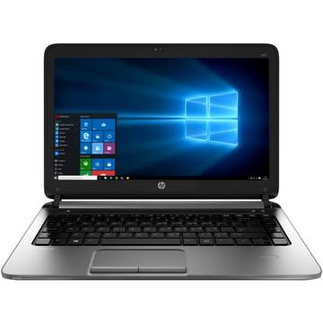 Laptop HP N1B07EA, Intel Core i3, 4 GB, 128 GB SSD, Microsoft Windows 7 Pro + Microsoft Windows 10 Pro, Negru / Argintiu