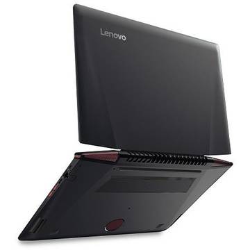 Laptop Lenovo Ideapad Y700, 15.6'', FHD IPS, Intel® Core™ I7-6700HQ, 16GB, 512GB SSD, GeForce 960M 4GB, FreeDos, Negru, 80NV00CLRI