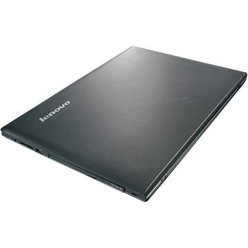 Laptop Lenovo G50-45, 15.6", HD, AMD Quad-Core A4-6210 1.8GHz Beema, 4GB, 500GB, Radeon R5 M330 2GB, FreeDos, Negru, 80E301PRRI