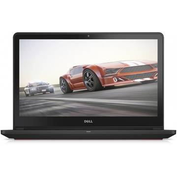 Laptop Dell Inspiron 7559, 15.6", Intel® Core™ i5-6300HQ 2.30GHz, Skylake™, Full HD, 8GB, 1TB + 8GB SSHD, nVidia GeForce GTX 960M 4GB, Windows 10 Home, Negru, DI7559I581T960MW10