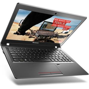 Laptop Lenovo E31-80, 13.3'', FullHD, Intel® Core™ i7-6500U, 4GB, 256GB SSD, GMA HD 520, FingerPrint Reader, Win 10 Pro, Negru, 80MX00SGRI