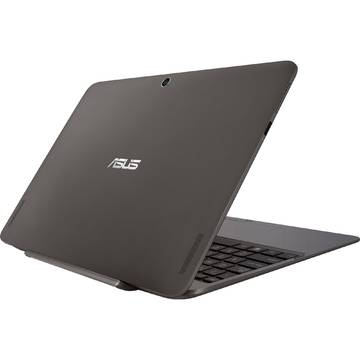 Laptop Asus 2-in-1, 10.1", Transformer Book T100HA, WXGA Touch, Intel® Atom™ x5-Z8500 1.44GHz Cherry Trail, 2GB, 128GB eMMC, GMA HD, Win 10, Asteroid Grey, T100HA-FU003T