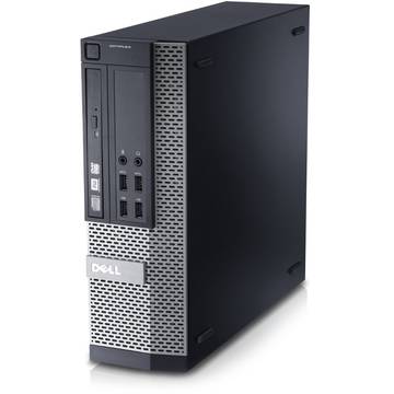 Sistem desktop Dell OptiPlex 7020 SFF, Intel® Core™ i3-4160 3.6GHz Haswell, 4GB DDR3, 500GB HDD, GMA HD 4400, Linux, CA004D7020SFF1H16U