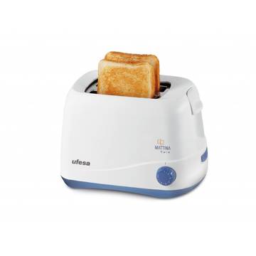 Toaster Ufesa TT7356, 850 W, Alb