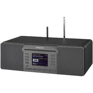 Radio Sangean, DDR-66, FM RDS, Wi-Fi, Negru
