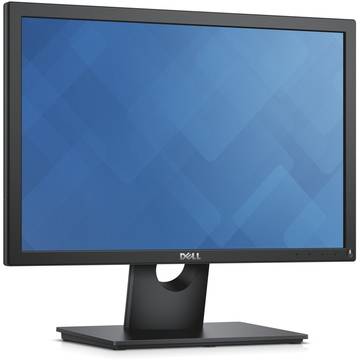 Monitor Dell E2016H, 19.5 inch, 5 ms, HD+, Negru