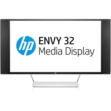 Monitor HP N9C43AA, 32 inch, 7 ms, QHD, Negru / Argintiu