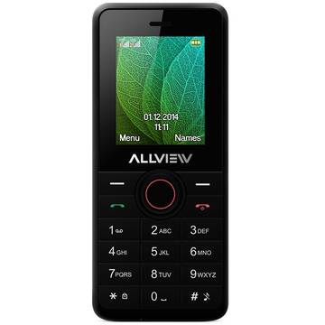 Telefon mobil Allview L6, 1.77 inch, Dual SIM, Negru