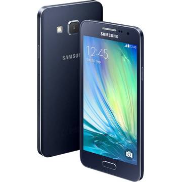 Telefon mobil Samsung Galaxy A3, 1 GB RAM, 16 GB, Dual SIM, 4G, Negru
