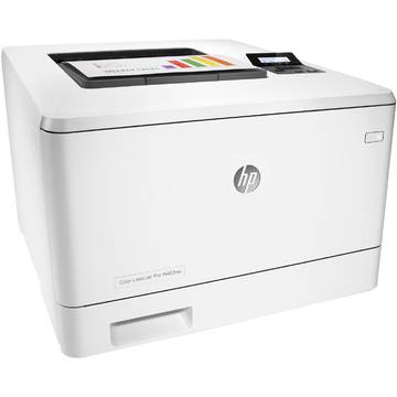 Imprimanta HP LaserJet Pro 400 M452nw, A4, Color, Laser, Wireless, Alb