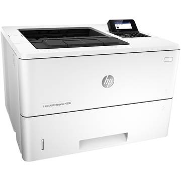 Imprimanta HP LaserJet Enterprise M506dn, A4, Laser, Monocrom, Alb