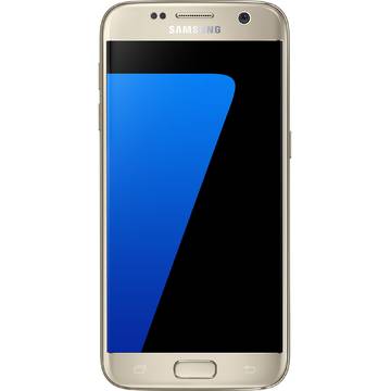 Telefon mobil Samsung Galaxy S7, Single SIM, 5.1 inch, 4G, 4GB RAM, Gold