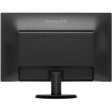 Monitor Philips 243V5LHSB/00, 23.6 inch, 5 ms, Full HD, Negru