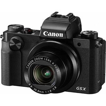 Camera foto Canon PowerShot G5 X, 20.9 MP, Negru