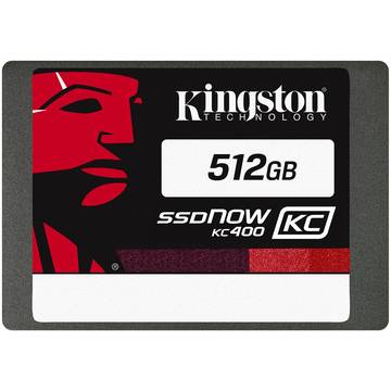 SSD Kingston SSDNow KC400, 2.5 inch, 512 GB, SATA 3