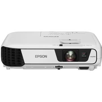 Videoproiector Epson V11H720040, 3200 lumeni, 1024 x 768, Alb