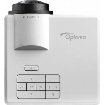 Videoproiector OPTOMA 95.71Z01GC0E, 800 lumeni, 1280 x 800, Alb / Negru