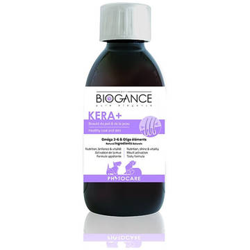 Supliment nutritiv pentru caini si pisici Biogance Kera+, 200 ml