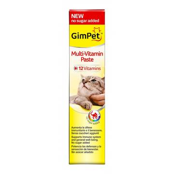 Supliment nutritiv pentru pisici Gimpet Pasta Multivitamin, 20 g