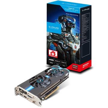 Placa video Sapphire Radeon R7 370 VAPOR-X OC Lite, 4 GB GDDR5, 256 bit