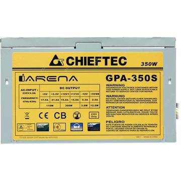 Sursa Chieftec GPA-350S, 350 W, Bulk