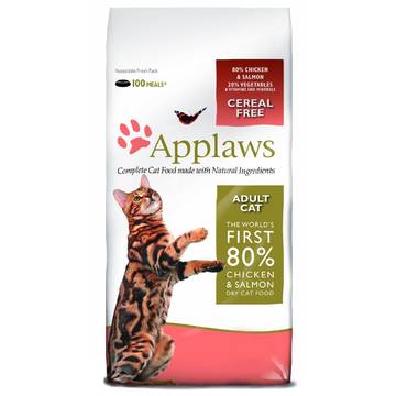 Hrana pentru pisici Applaws Adult Somon cu Pui, 2 Kg