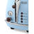 Toaster DeLonghi CTOV 2103.AZ, 900 W, 2 felii, Bleu