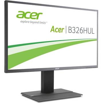Monitor Acer B326HULA, 32 inch, 6 ms, QHD, Gri