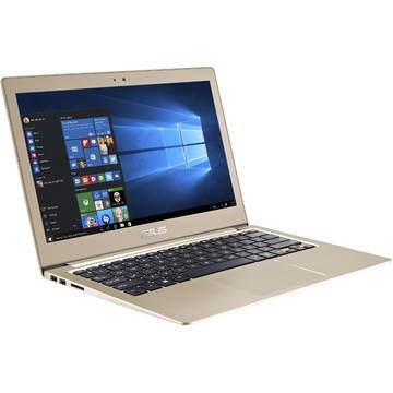 Laptop Asus UX303UB-R4045T, Intel Core i5-6200U, 8 GB, 128 GB SSD, Microsoft Windows 10, Auriu