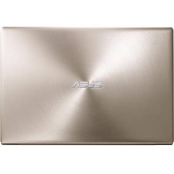 Laptop Asus UX303UB-R4045T, Intel Core i5-6200U, 8 GB, 128 GB SSD, Microsoft Windows 10, Auriu