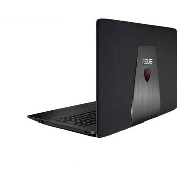 Laptop Asus GL752VW-T4017D, Intel Core i7-6700HQ, 24 GB, 2 TB + 128 GB SSD, Free DOS, Negru