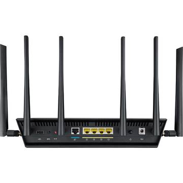 Router Asus RT-AC3200, 802.11 a/b/g/n/ac, 2.4 / 5 GHz, 600 / 1300 Mbps