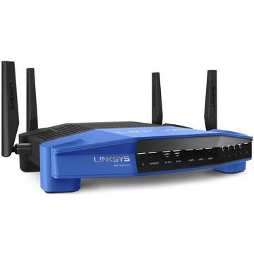 Router Linksys WRT1900ACS, 802.11 a/b/g/n/ac, 2.4 / 5 GHz, 600 / 1300 Mbps