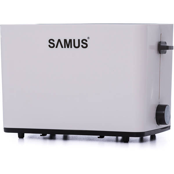 Toaster Samus Crispy, 850 W, Alb / Negru