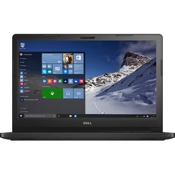 Laptop Dell N004L357015EMEA_W, Intel Core i5-6200U, 8 GB, 1 TB, Microsoft Windows 7 Pro + Microsoft Windows 10 Pro, Negru