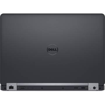 Laptop Dell N007LE5470UEMEA_W, Intel Core i7-6600U, 8 GB, 500 GB, Microsoft Windows 7 Pro + Microsoft Windows 10, Negru