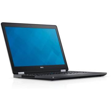 Laptop Dell Latitude E5570, Intel Core i5-6200U, 4 GB, 500 GB, Microsoft Windows 7 Pro + Microsoft Windows 10, Negru