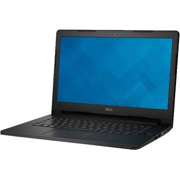 Laptop Dell N002L346014EMEA_W, Intel Core i5-5200U, 4 GB, 500 GB, Microsoft Windows 7 Pro + Microsoft Windows 10 Pro, Negru