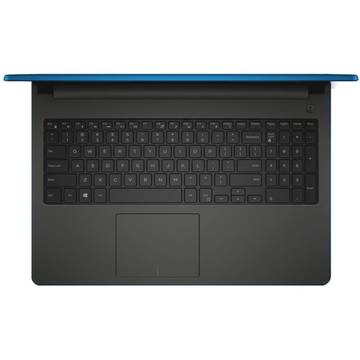 Laptop Dell DI5559I581TAMDW10, Intel Core i5-6200U, 8 GB, 1 TB, Microsoft Windows 10 Home, Albastru