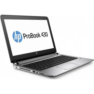Laptop HP W4N67EA, Intel Core i3-6100U, 4 GB, 128 GB SSD, Microsoft Windows 7 Pro + Microsoft Windows 10 Pro, Argintiu