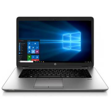 Laptop HP T9X46EA, Intel Core i7-6500U, 8 GB, 256 GB SSD, Microsoft Windows 10 Pro + Microsoft Windows 7 Pro, Argintiu