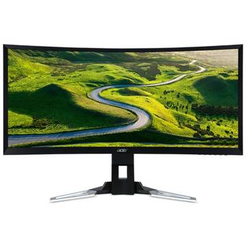 Monitor Acer XZ350CU, 35 inch, 4 ms, Negru / Argintiu