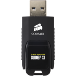 Memory stick Corsair Voyager Slider X1, 128 GB, USB 3.0, Negru