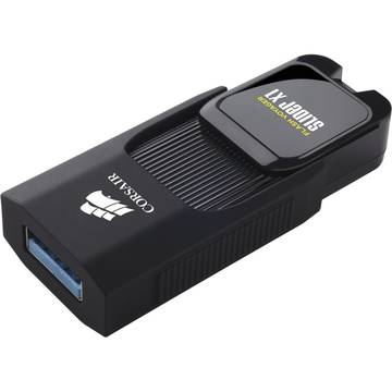 Memory stick Corsair Voyager Slider X1, 16 GB, USB 3.0, Negru