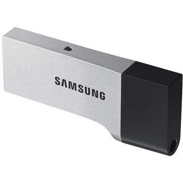 Memory stick Samsung MUF-32CB, 32 GB, USB 3.0, Negru / Argintiu