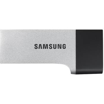 Memory stick Samsung MUF-64CB, 64 GB, USB 3.0, Negru / Argintiu
