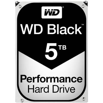 Hard Disk Western Digital Black, 5 TB, 7200 RPM, 128 MB, SATA 3