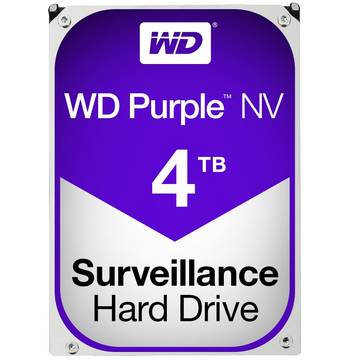 Hard Disk Western Digital Purple, 4 TB, IntelliPower RPM, 64 MB, SATA 3