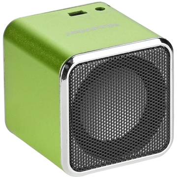 Boxe TECHNAXX MusicMan Mini BT-X2, 3 W RMS, Bluetooth, Verde