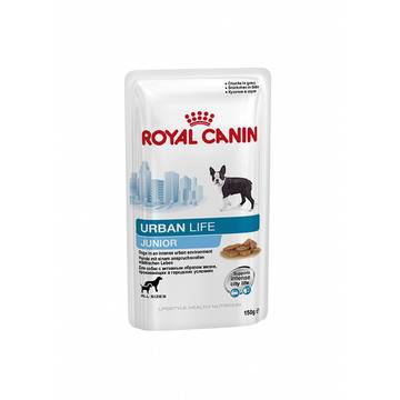 Hrana pentru caini Royal Canin Urban Junior, pachet 10 plicuri, 1500g